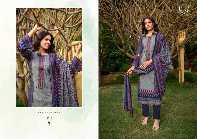 Zara Zoya By Levisha Cambric Cotton Dress Material Wholesale Clothing Suppliers In India